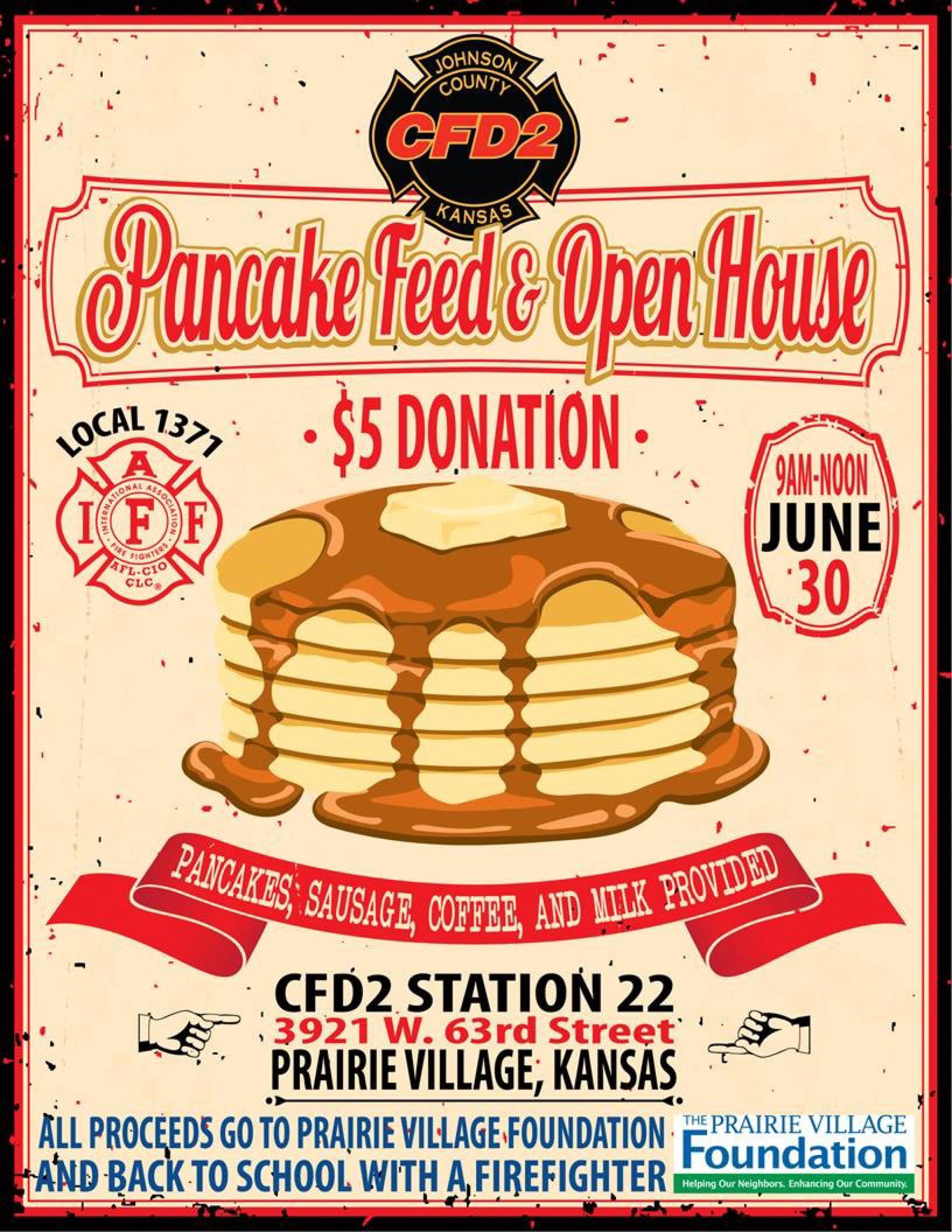 CFD2 Pancake Dinner