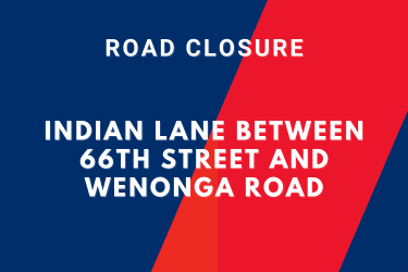 Indian Lane Closure