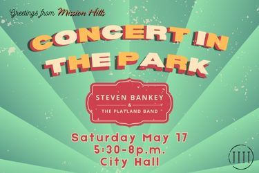 Concert in the Park Newsflash Design