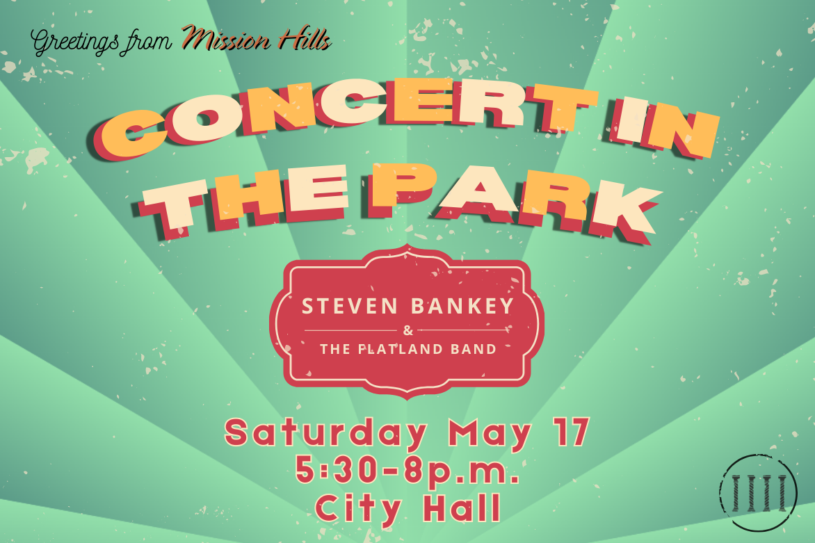 Concert in the Park Newsflash Design