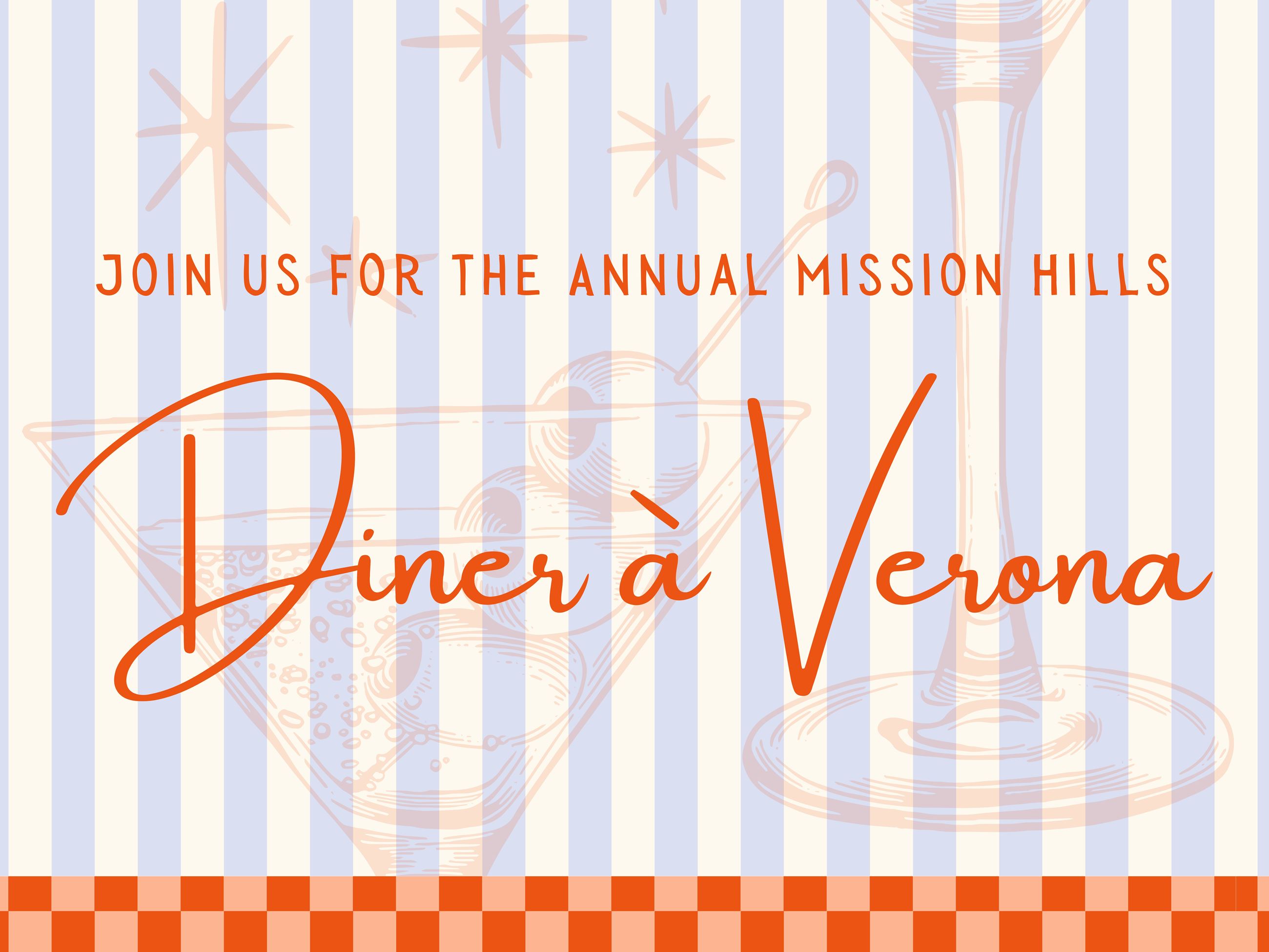 Diner a Verona 2025 Yard Sign